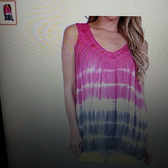 NEW Woman's Misaky Summer Sleeveless Tank Top - Picture 2 of 4